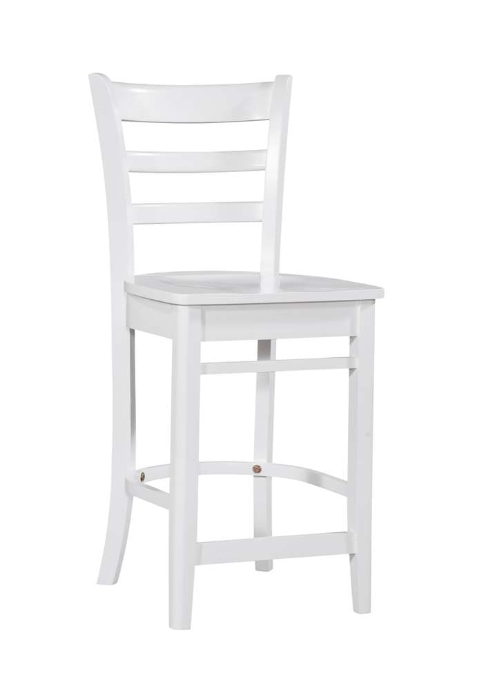 John Thomas Furniture - Dining Essentials - 24in Emily Stool - S08-6172B veiw 1