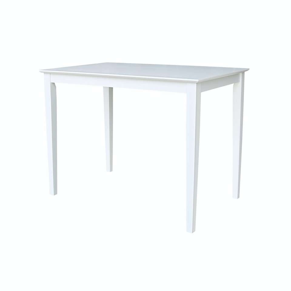 John Thomas Furniture - Dining Essentials - 30x48 Square Table w/ 36 Shaker Legs - T08-3048T_T08-36S veiw 1