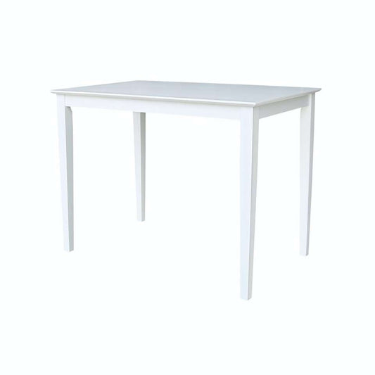 John Thomas Furniture - Dining Essentials - 30x48 Square Table w/ 36 Shaker Legs - T08-3048T_T08-36S veiw 1