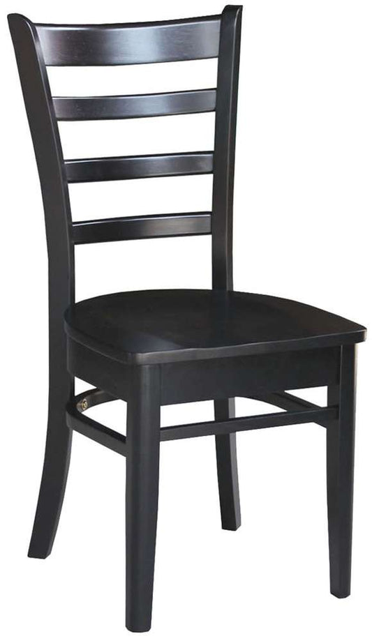 John Thomas Furniture - Dining Essentials - Black Emily Chair (RTA) (Set of 2) - C46-617 veiw 1