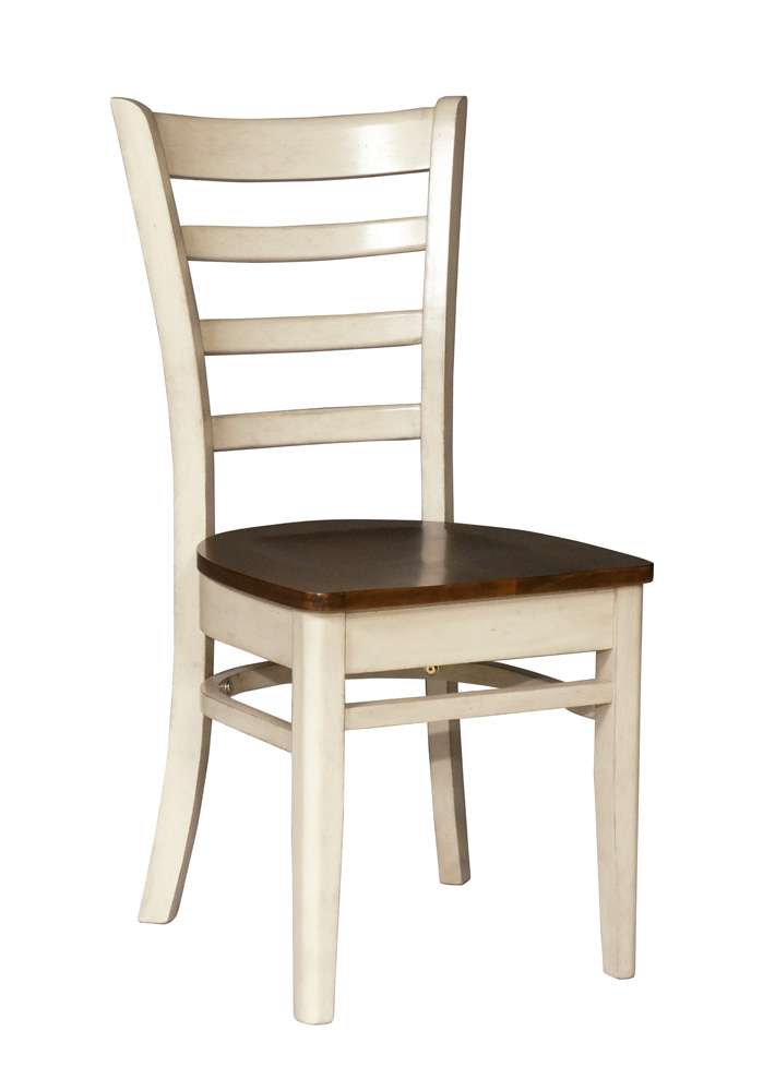 John Thomas Furniture - Dining Essentials - Espresso/Almond Emily Chair (RTA) (Set of 2) - C12-617 veiw 1