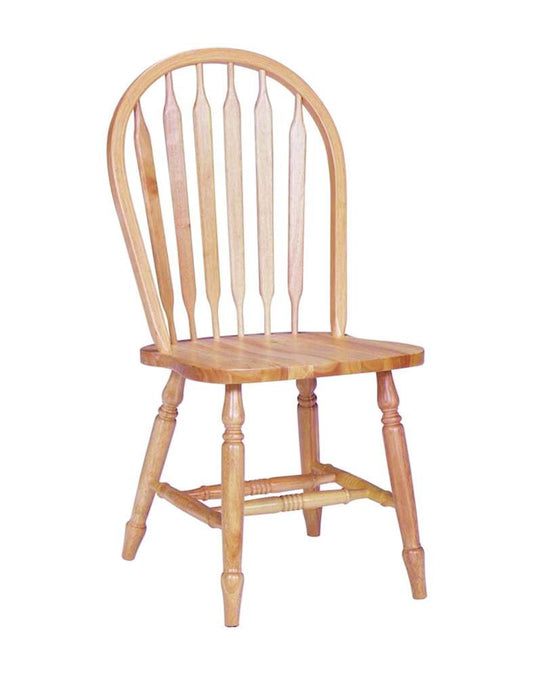 John Thomas Furniture - Dining Essentials - Natural Windsor Arrowback Chair (Set of 2) - C01-113 veiw 1