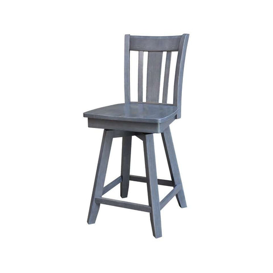 John Thomas Furniture - Dining Essentials - San Remo Swivel Stool - S105-102SWB veiw 1