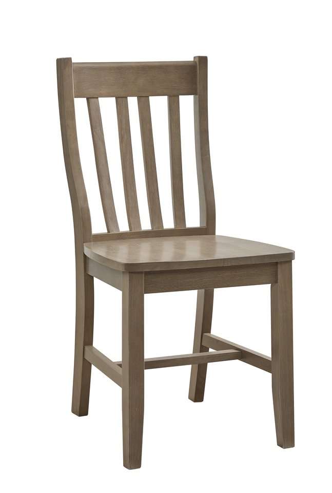 John Thomas Furniture - Dining Essentials - Taupe Gray Café Chair (RTA) (Set of 2) - CI09-61 veiw 1