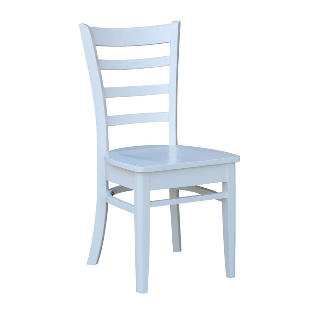 John Thomas Furniture - Dining Essentials - White Emily Chair (RTA) (Set of 2) - C08-617 veiw 1