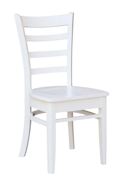 John Thomas Furniture - Dining Essentials - White Emily Chair (Set of 2) - C08-617B veiw 1