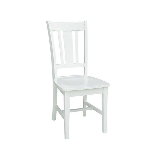 John Thomas Furniture - Dining Essentials - White San Remo Chair (RTA) (Set of 2) - CI08-10 veiw 1