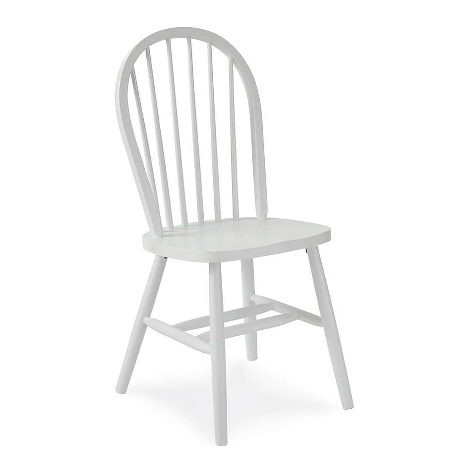 John Thomas Furniture - Dining Essentials - White Windsor Chair (Set of 2) - C08-112 veiw 1