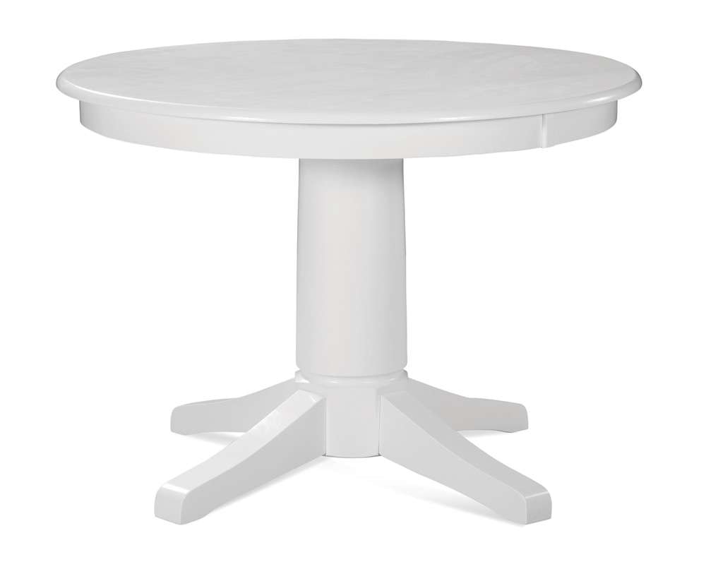 John Thomas Furniture - Hampton - 42 Round Pedestal Table - T08-142RT_T08-7B veiw 1