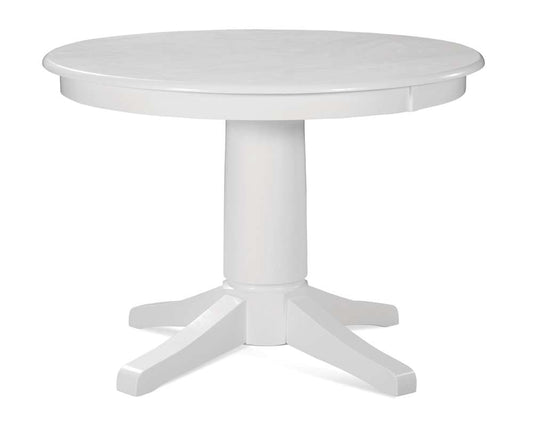 John Thomas Furniture - Hampton - 42 Round Pedestal Table - T08-142RT_T08-7B veiw 1