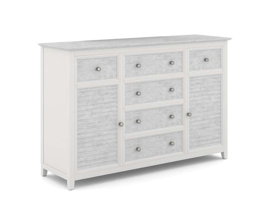 John Thomas Furniture - Hampton - 6 Drawer / 2 Door Dresser - BD128-1206D veiw 1