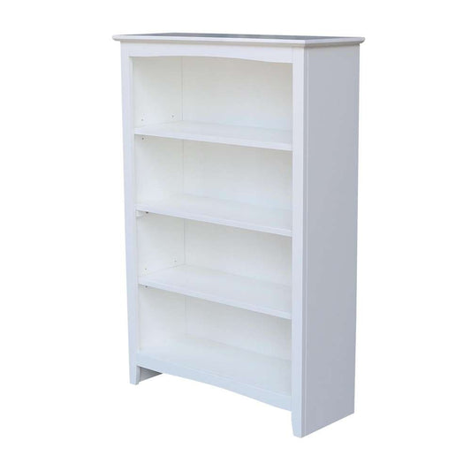 John Thomas Furniture - Hampton - Shaker Bookcase  32inW x 12inD x 48inH  - SH08-3224A veiw 1