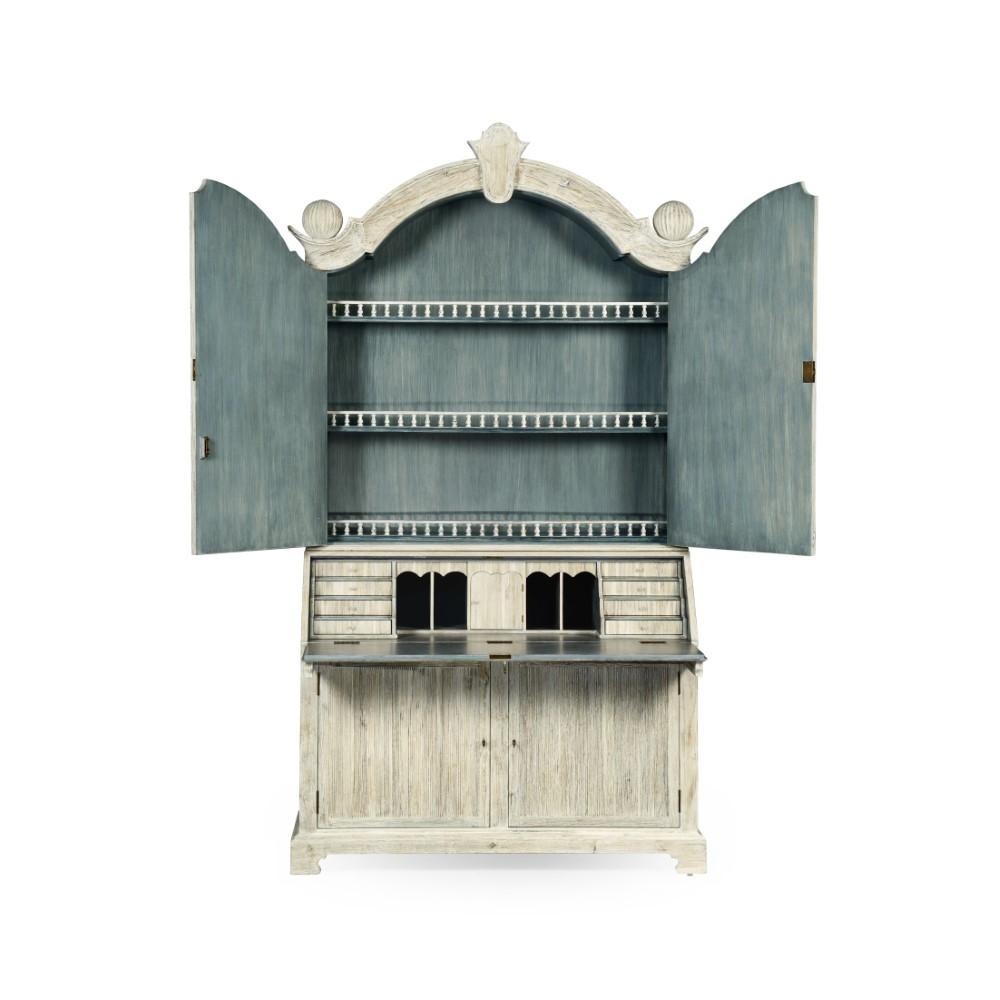 Jonathan Charles Fine Furniture - Country House Chic - Alnwick Washed Acacia Bureau - 530034-WAA veiw 3