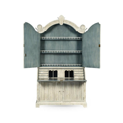 Jonathan Charles Fine Furniture - Country House Chic - Alnwick Washed Acacia Bureau - 530034-WAA veiw 3