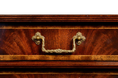Jonathan Charles Fine Furniture - Buckingham Mahogany Chest of Drawers with Concave Profile - 493089-MAH veiw 3