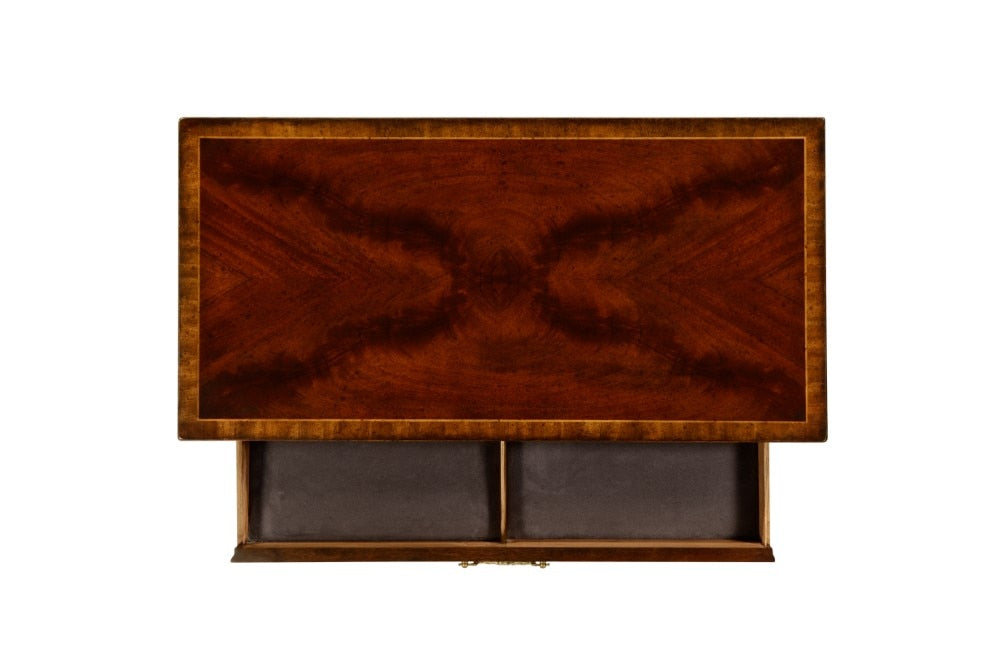 Jonathan Charles Fine Furniture - Buckingham Mahogany Chest of Drawers with Concave Profile - 493089-MAH veiw 4