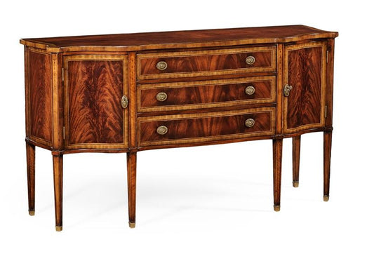 Jonathan Charles Fine Furniture - Buckingham Mahogany Sideboard with Curved Doors - 492637-MAH veiw 1