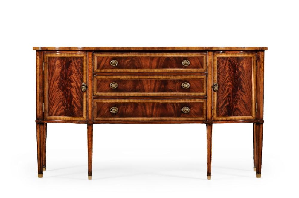 Jonathan Charles Fine Furniture - Buckingham Mahogany Sideboard with Curved Doors - 492637-MAH veiw 2