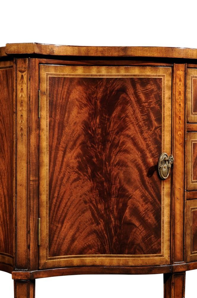 Jonathan Charles Fine Furniture - Buckingham Mahogany Sideboard with Curved Doors - 492637-MAH veiw 3