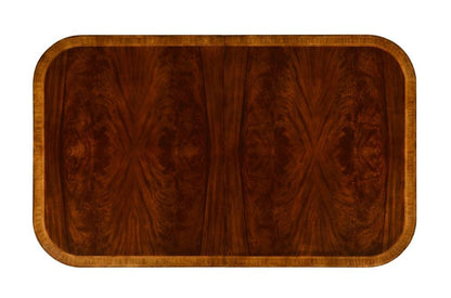 Jonathan Charles Fine Furniture - Buckingham Regency Crotch Mahogany Single Leaf Extending Dining Table - 492266-75L-MAH veiw 4