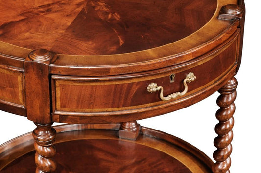 Jonathan Charles Fine Furniture - Buckingham Regency Style Mahogany Round Side Table - 492399-MAH veiw 2
