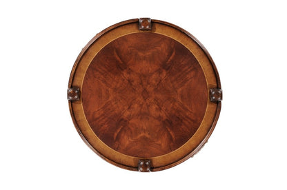 Jonathan Charles Fine Furniture - Buckingham Regency Style Mahogany Round Side Table - 492399-MAH veiw 3