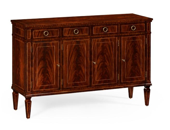 Jonathan Charles Fine Furniture - Buckingham Regency Style Mahogany Sideboard with Four Doors - 494842-MAH veiw 1