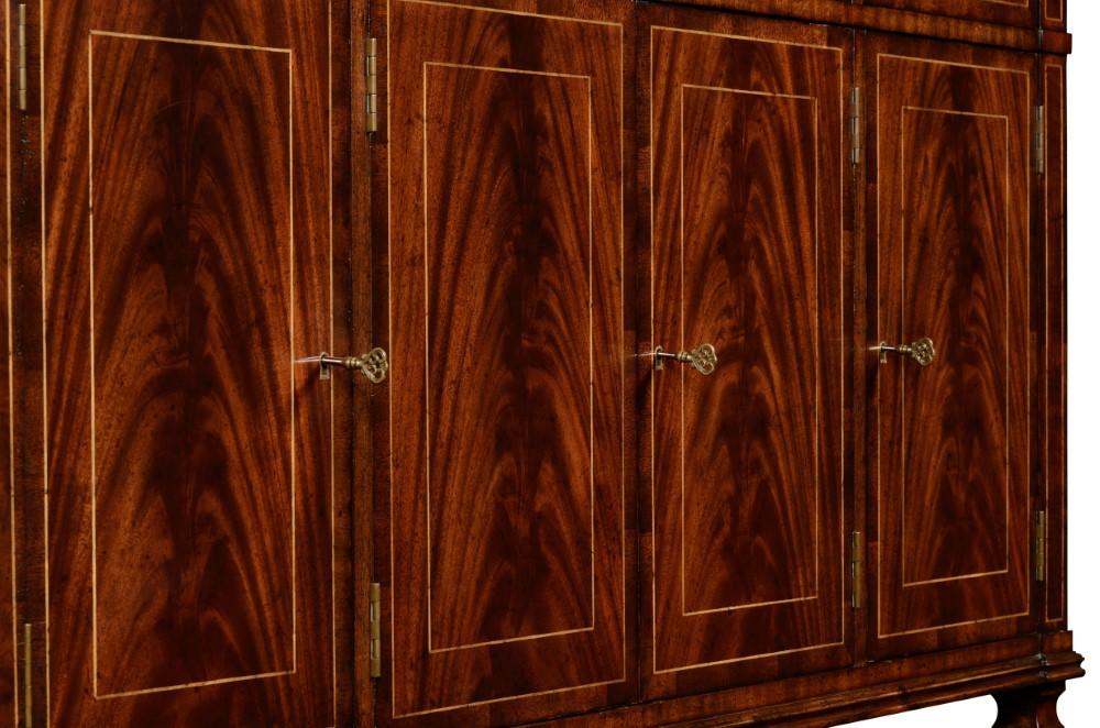 Jonathan Charles Fine Furniture - Buckingham Regency Style Mahogany Sideboard with Four Doors - 494842-MAH veiw 5