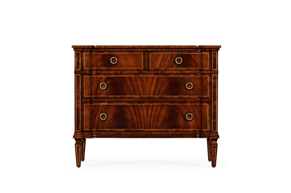 Jonathan Charles Fine Furniture - Buckingham Regency Style Mahogany Reverse Breakfront Chest of Drawers - 494844-MAH veiw 2