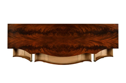 Jonathan Charles Fine Furniture - Buckingham Serpentine Mahogany Sideboard with Four Doors - 494662-MAH veiw 4