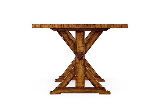 Jonathan Charles Fine Furniture - Casually Country 72in Solid Walnut Dining Table - 491060-72L-CFW veiw 2