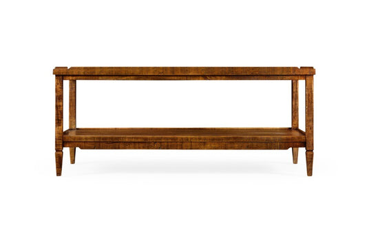 Jonathan Charles Fine Furniture - Casually Country Walnut Coffee Table - 491021-CFW veiw 2