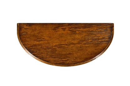 Jonathan Charles Fine Furniture - Casually Country Walnut Demilune Console Table - 491162-CFW veiw 3