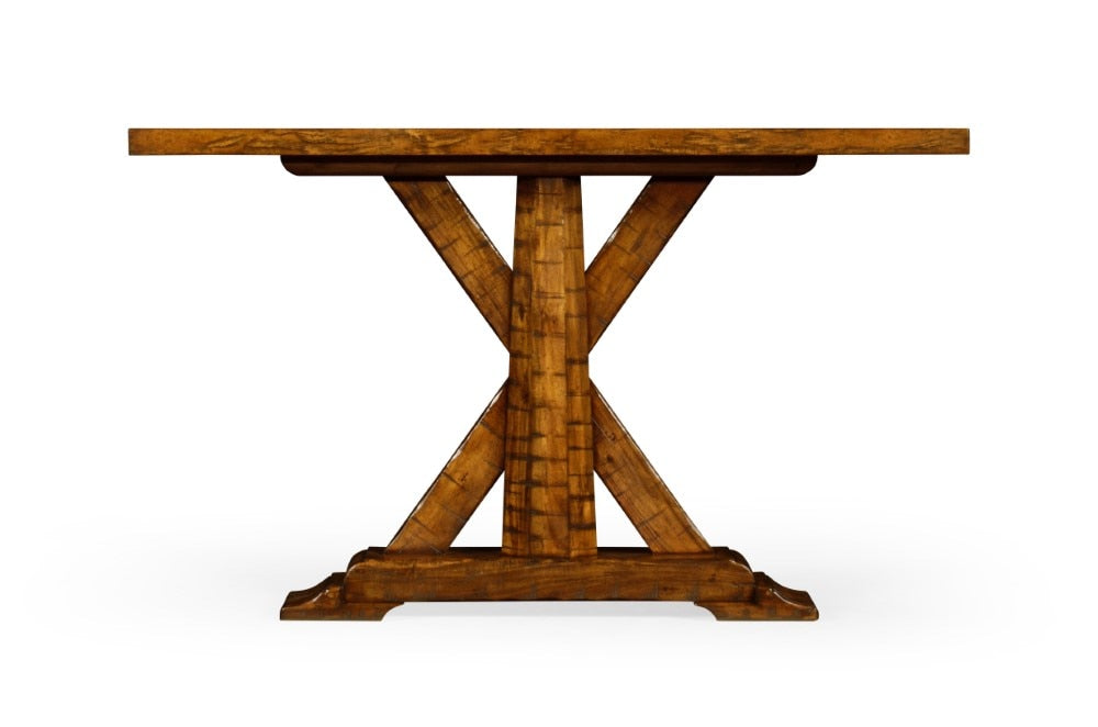 Jonathan Charles Fine Furniture - Casually Country Walnut Rectangular Console Table - 491057-CFW veiw 2