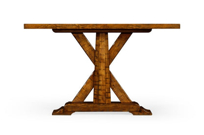 Jonathan Charles Fine Furniture - Casually Country Walnut Rectangular Console Table - 491057-CFW veiw 2