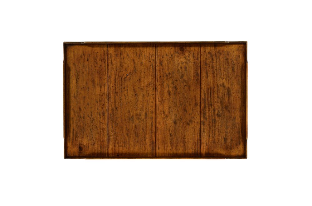 Jonathan Charles Fine Furniture - Casually Country Walnut Side Table - 491020-CFW veiw 3