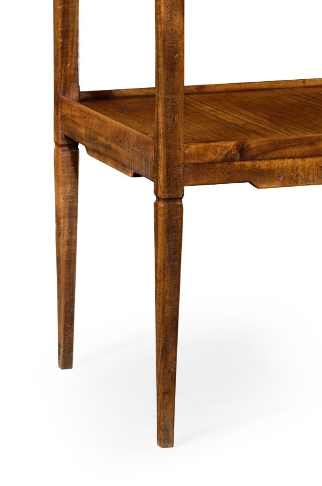 Jonathan Charles Fine Furniture - Casually Country Walnut Side Table - 491020-CFW veiw 4
