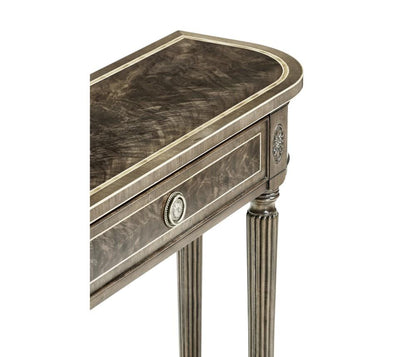 Jonathan Charles Fine Furniture - Buckingham - Classic Regency Style Bleached Mahogany Console Table with Undertier - 494600-MBL veiw 4