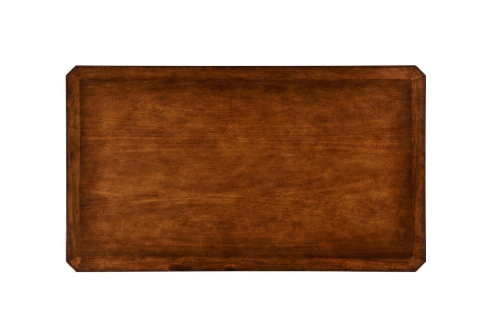 Jonathan Charles Fine Furniture - Country Farmhouse Victorian Style Walnut Coffee Table - 494637-WAL veiw 4