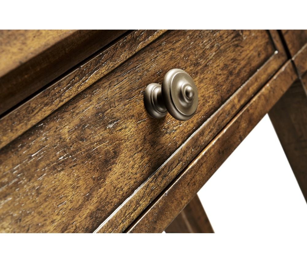 Jonathan Charles Fine Furniture - Casually Country - Country Walnut Four Drawer Console - 491083-CFW veiw 5