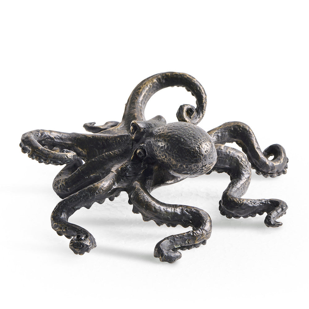 Jonathan Charles Fine Furniture - Antique Dark Bronze Octopus - 495751-DBR view 4