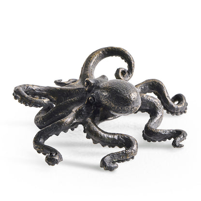 Jonathan Charles Fine Furniture - Antique Dark Bronze Octopus - 495751-DBR view 4