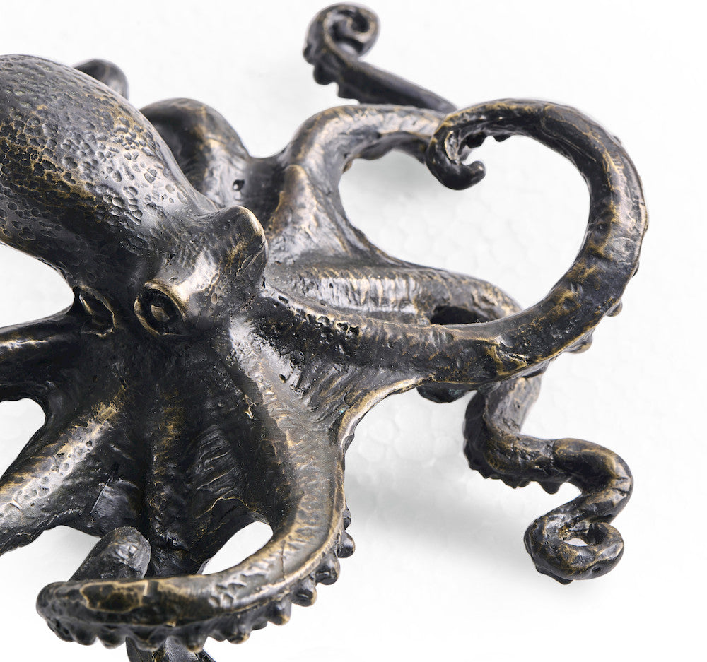 Jonathan Charles Fine Furniture - Antique Dark Bronze Octopus - 495751-DBR view 5