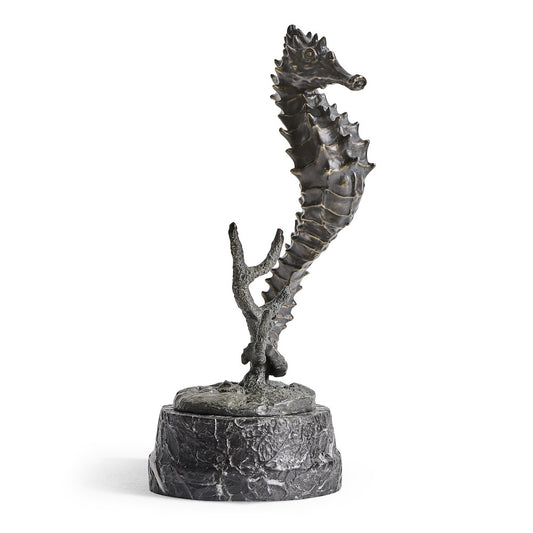 Jonathan Charles Fine Furniture - Antique Dark Bronze Seashorse - 495778-DKB view 1