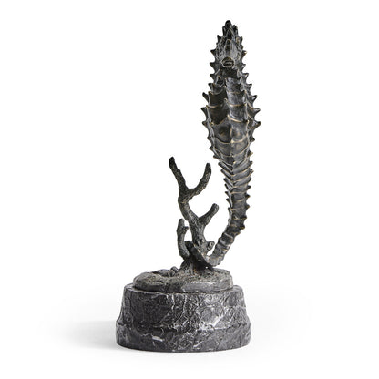 Jonathan Charles Fine Furniture - Antique Dark Bronze Seashorse - 495778-DKB view 5