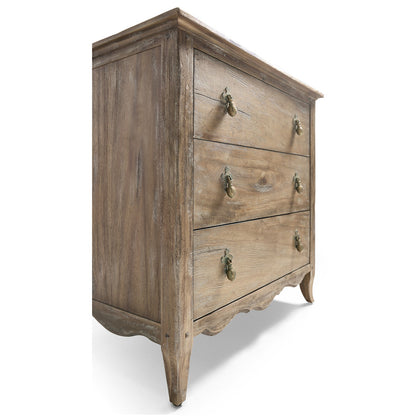 Jonathan Charles Fine Furniture - Caldera 3 Drawer Chest - 491327-LSW-32L view 6
