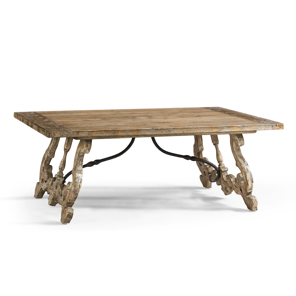 Jonathan Charles Fine Furniture - Caldera Curved-Base Cocktail Table - 491260-LSW view 1