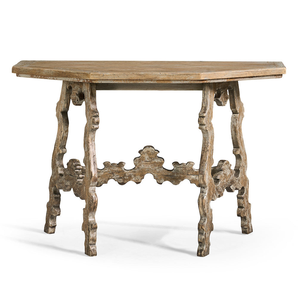 Jonathan Charles Fine Furniture - Caldera Curved Console Table - 491242-LSW view 2