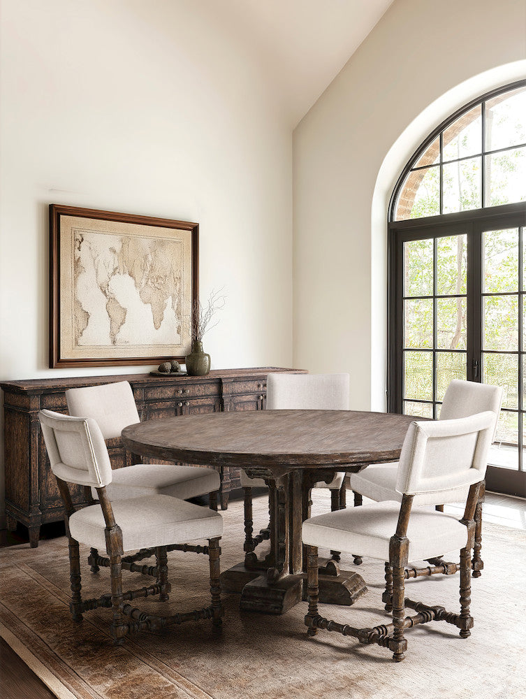 Jonathan Charles Fine Furniture - Caldera Oscura Upholstered Side Chair - 491293-DLW-SC-F075 view 10
