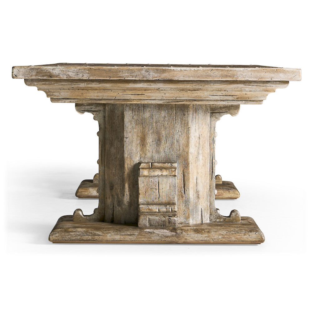 Jonathan Charles Fine Furniture - Caldera Pedestal-Base Cocktail Table - 491296-LSW view 3